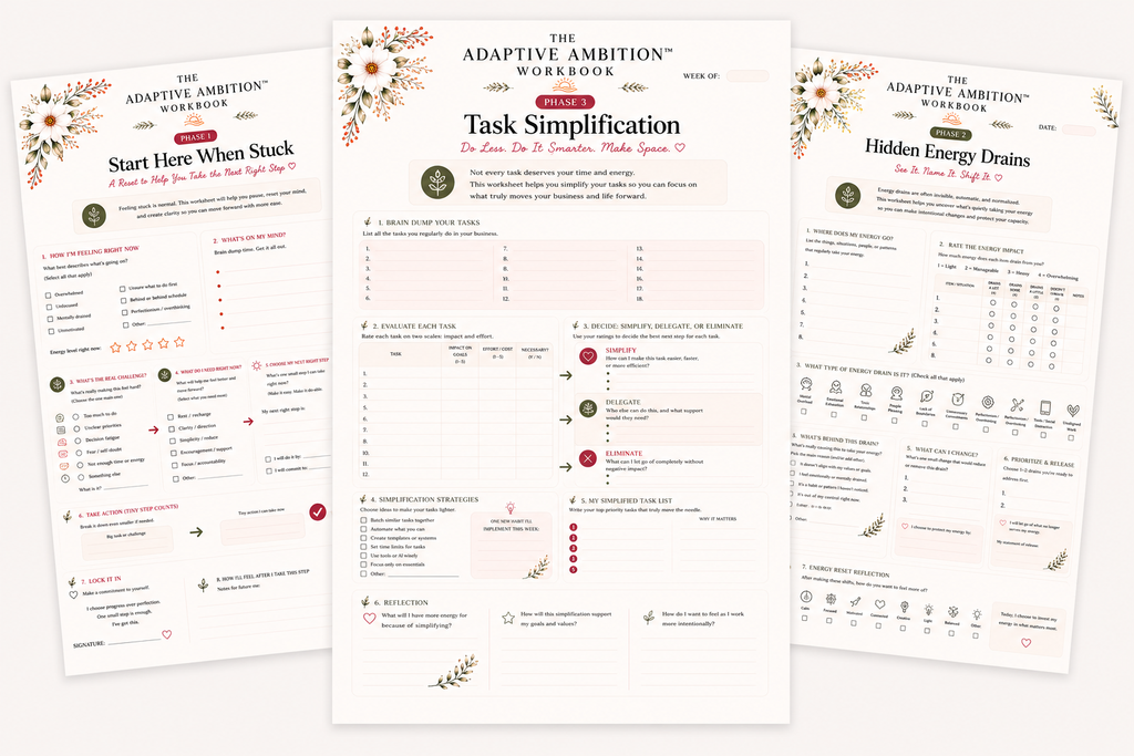 Adaptive Ambition Workbook